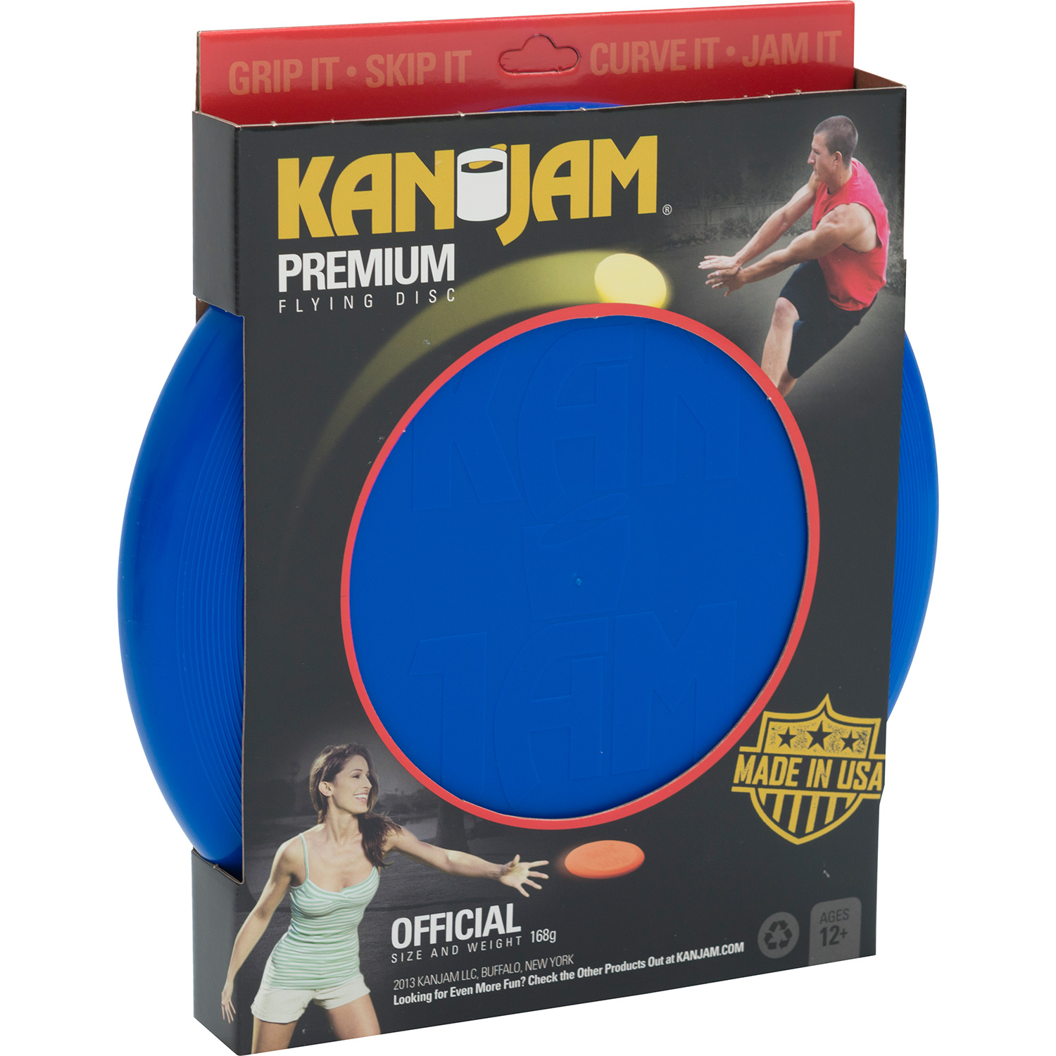 KanJam-Scheibe blau