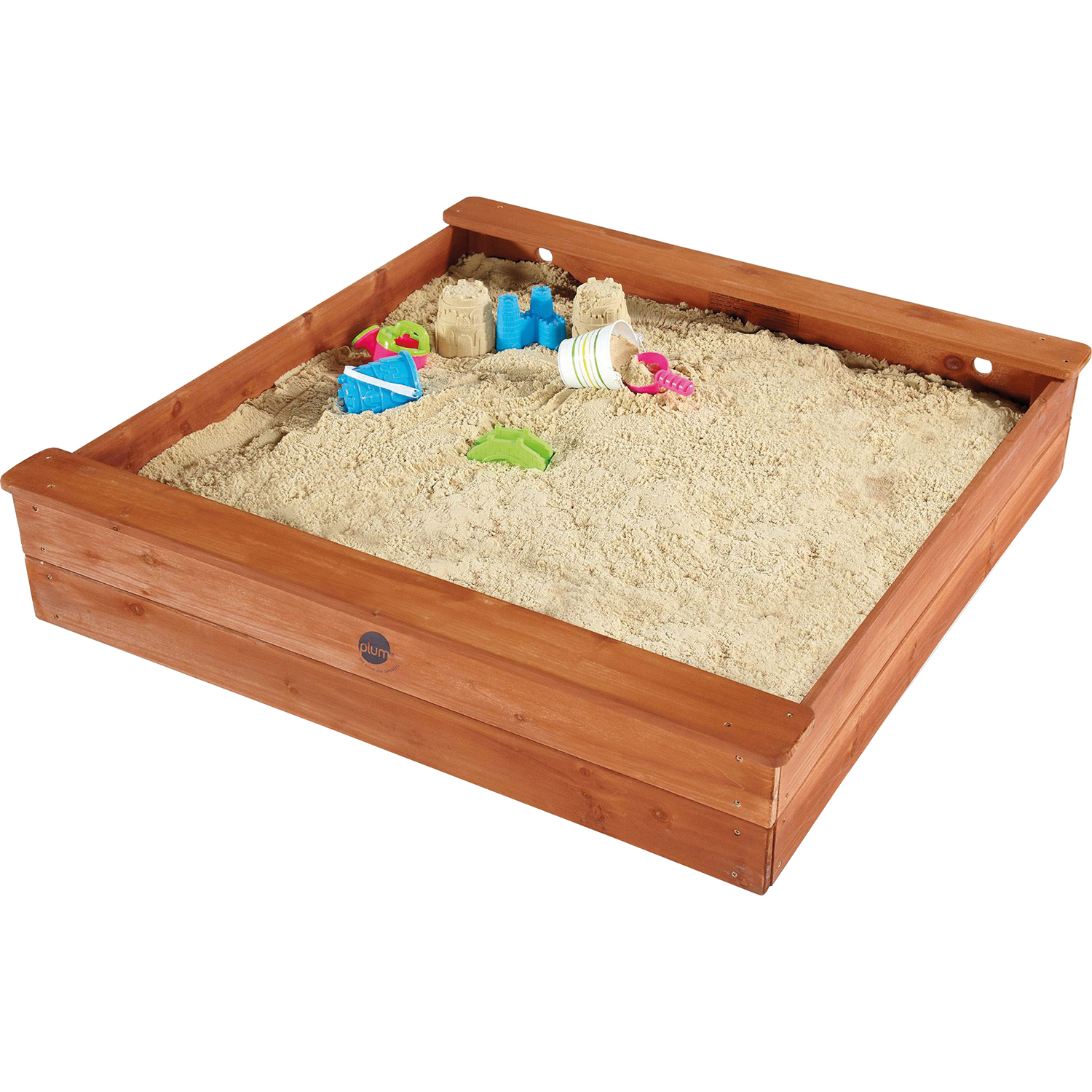 Sandbox Plum square wood