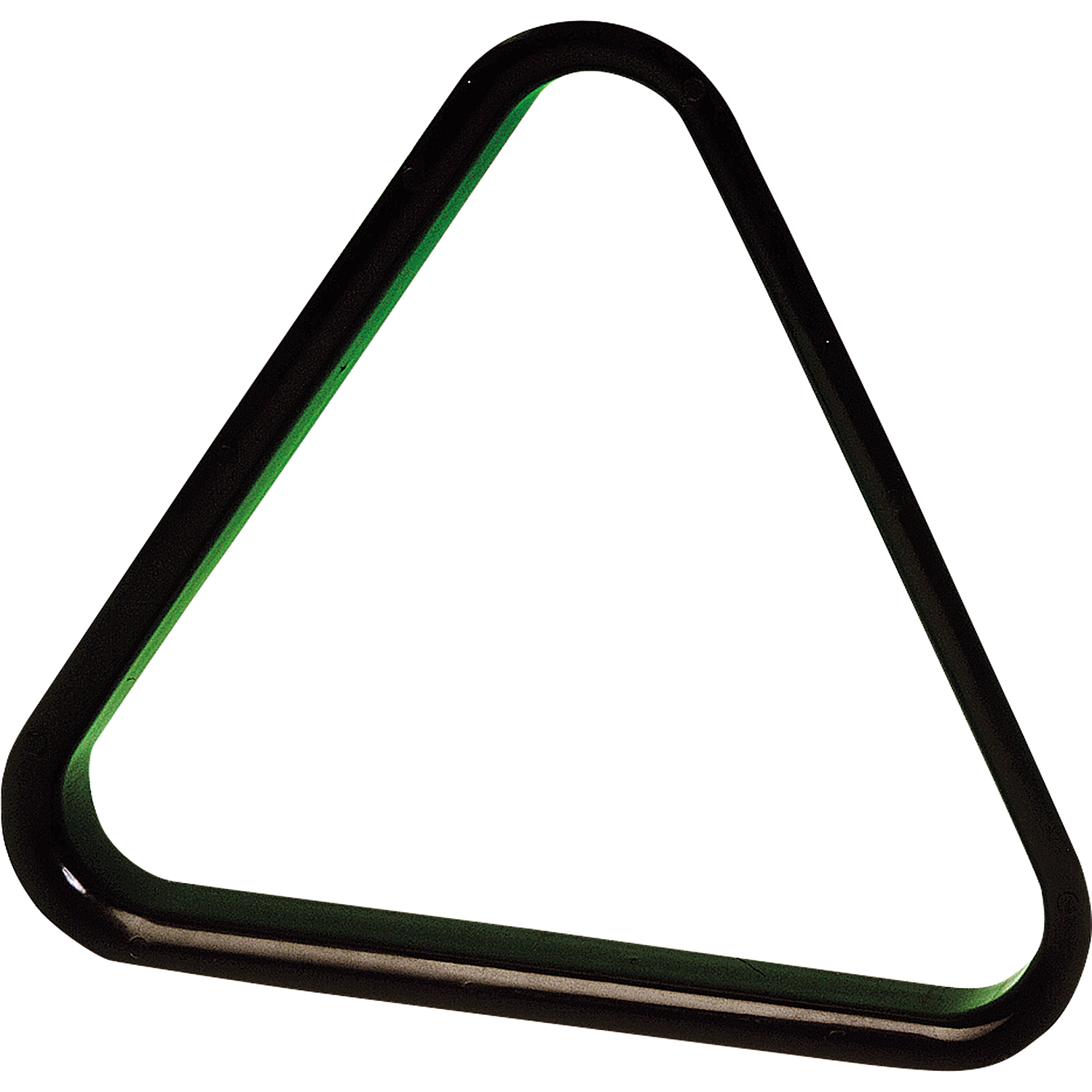 Triangle black plastic 57.2 mm pole