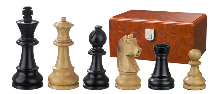 Philos Chess pieces Ludwig XIV 110mm weighted