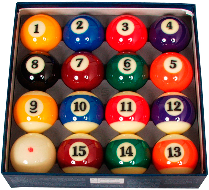 Pool balls Aramith Super, PRO, 57.2 mm