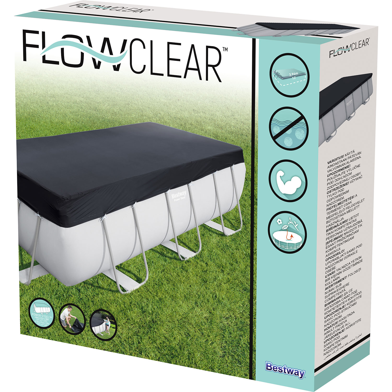 Bestway Flowclear pool cover 404 cm