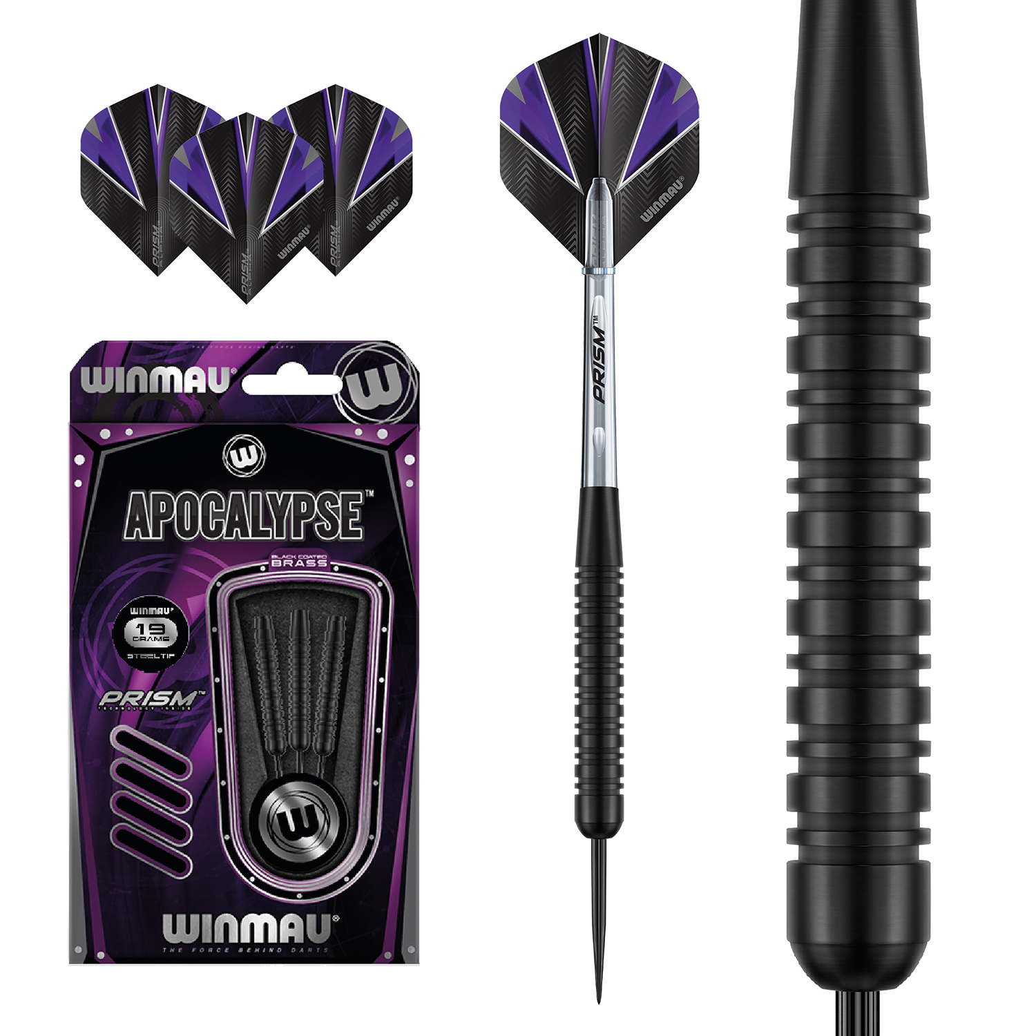 Winmau Apocalypse Messing Stahlspitze Darts