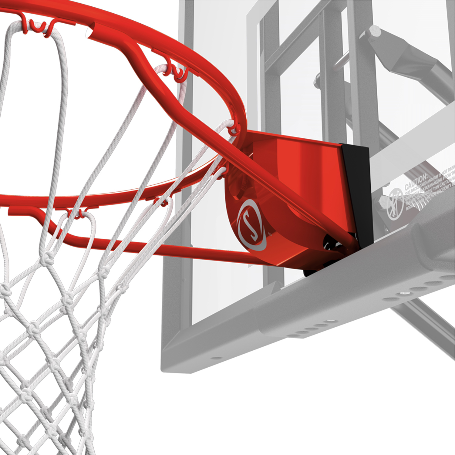 Basketball ring Spalding Pro Slam red