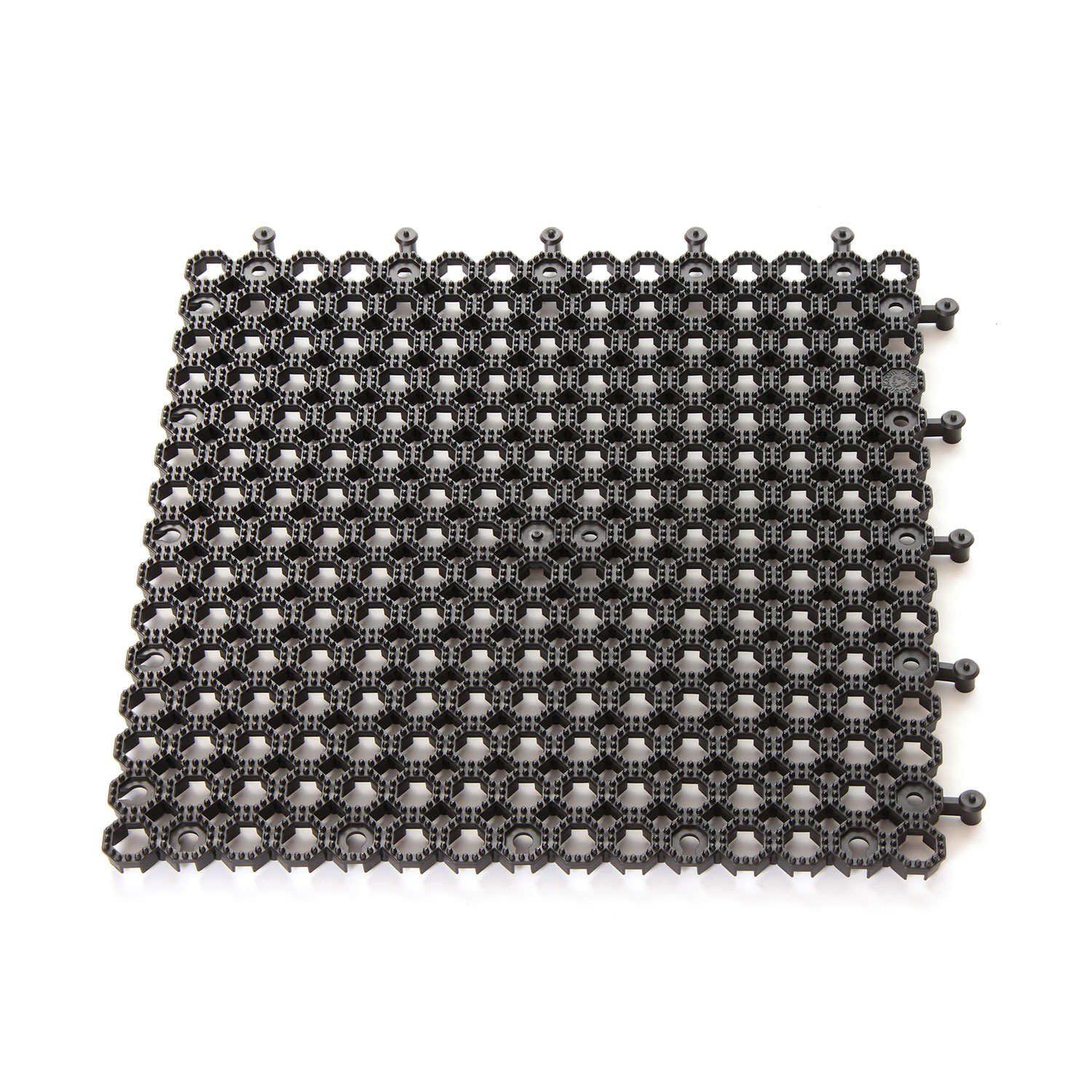 Protective mat Plum black 50x50 (per 2)