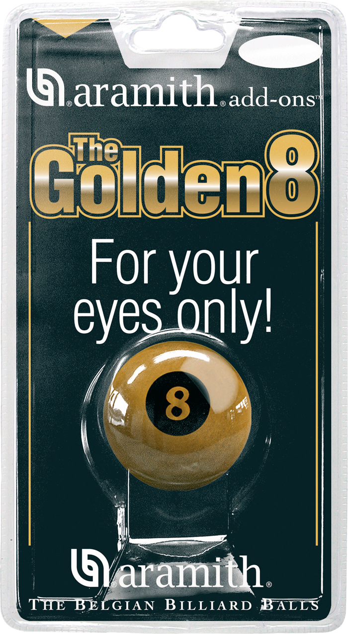 Billiard ball Aramith, Golden 8, 57.2 mm