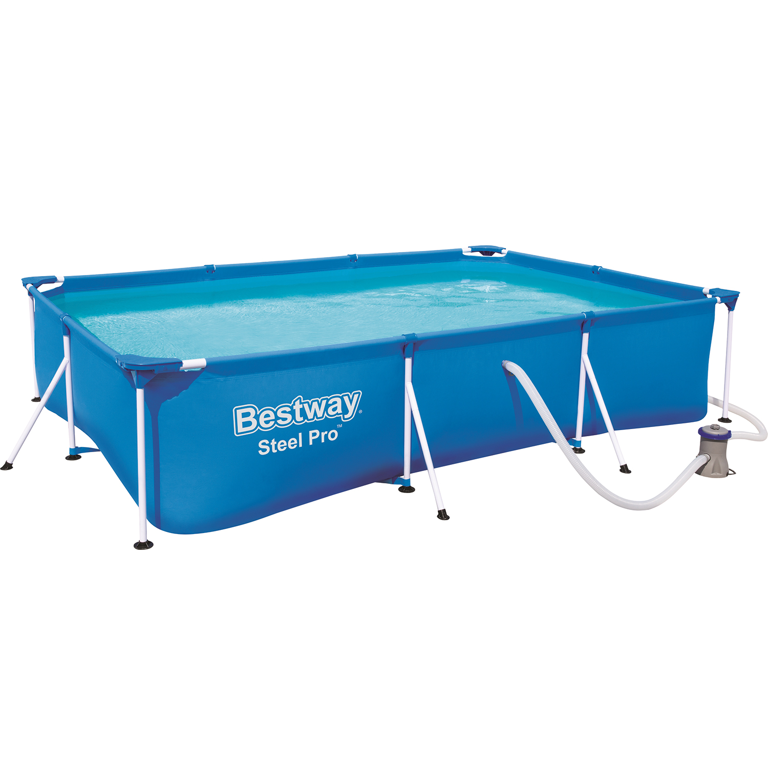 Bestway Steel Pro Pool + Filterpumpe 300 x 201 cm