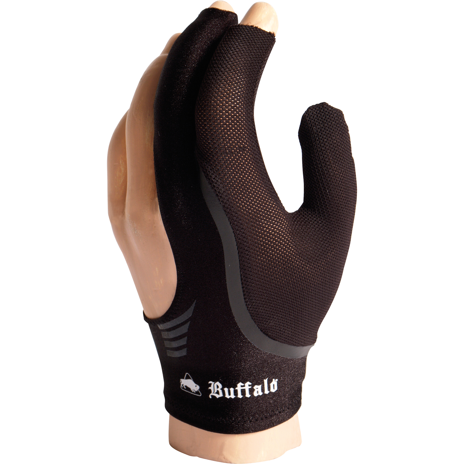 Buffalo Reversible billiard glove black/black M