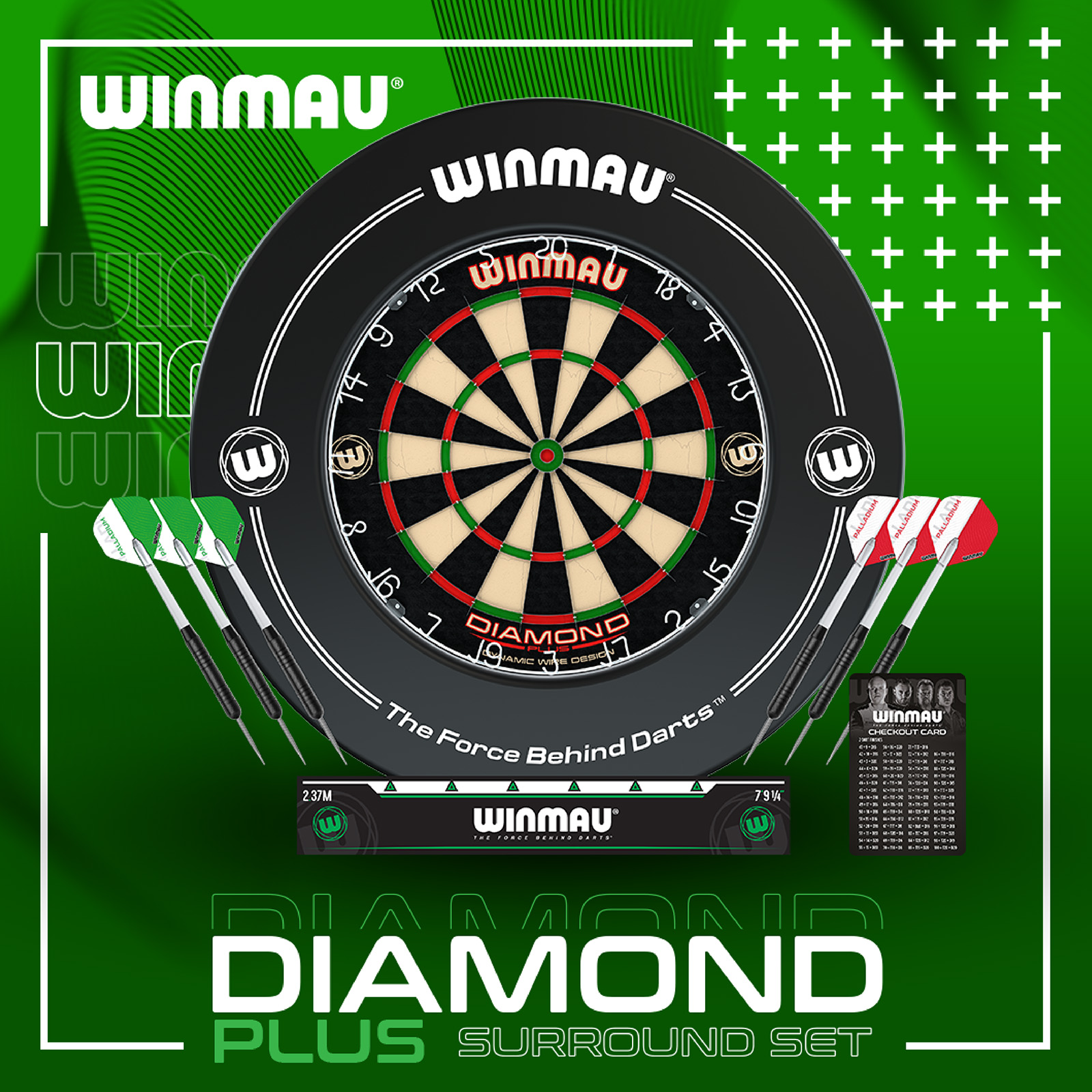 Dartboard Surround Set Winmau Diamond Plus