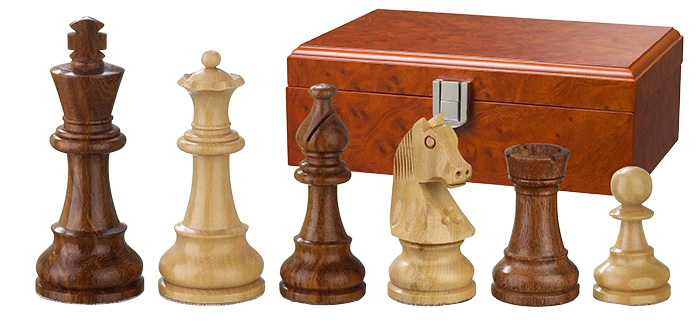 Philos Chess pieces Sigismund 95mm weighted