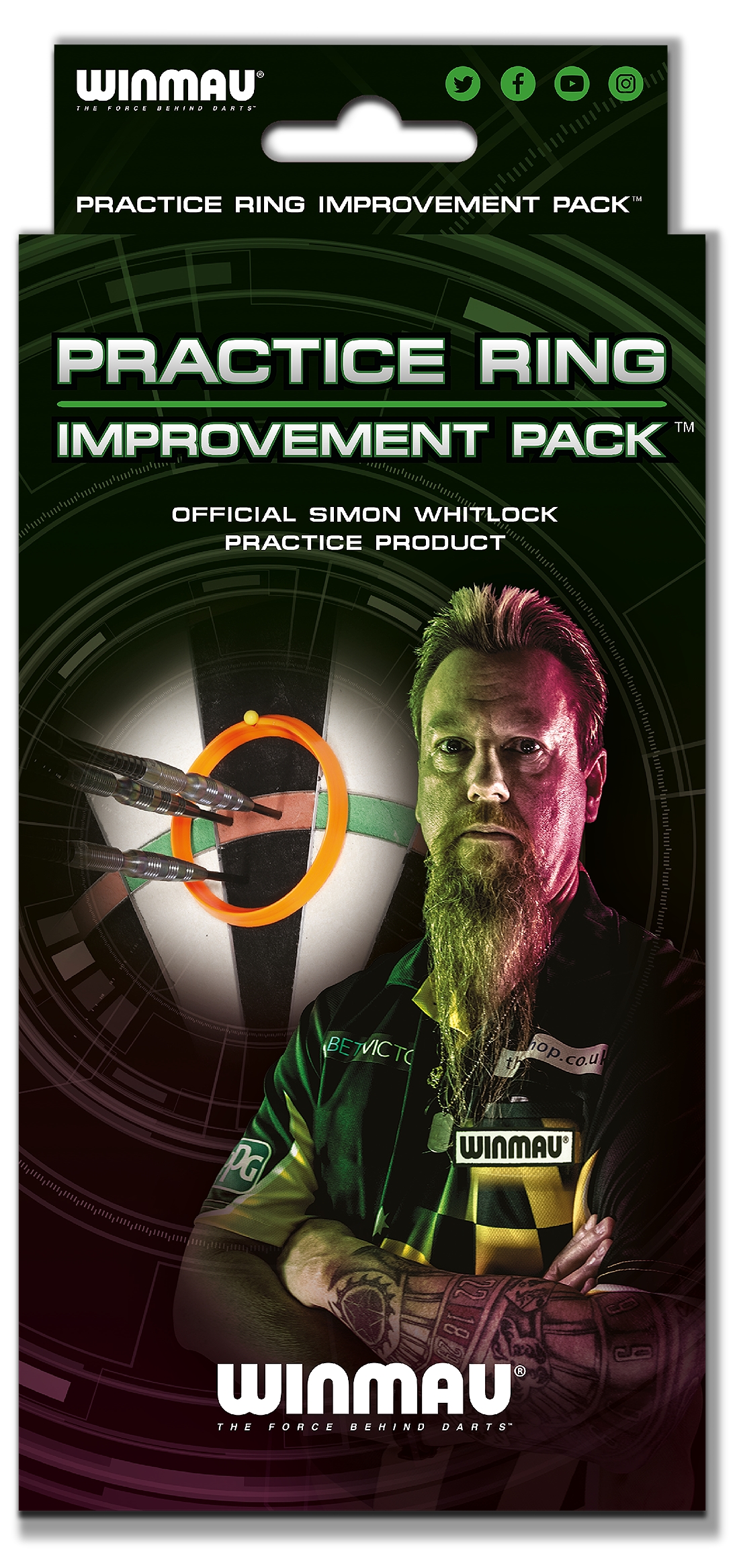 Winmau Simon Whitlock Practice Rings-Trainingsringe 8415