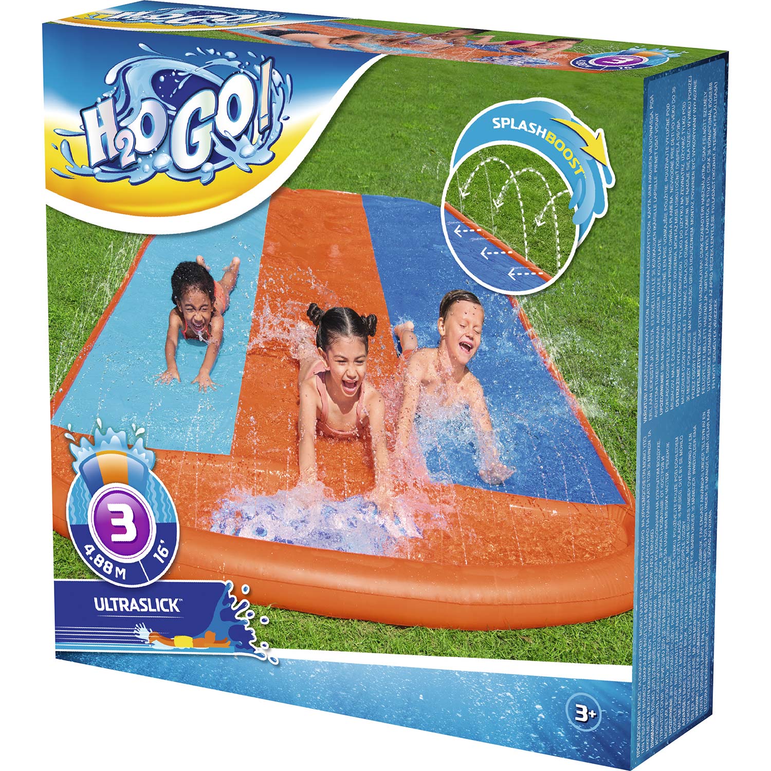 Bestway H2OGO triple waterslide 488 cm