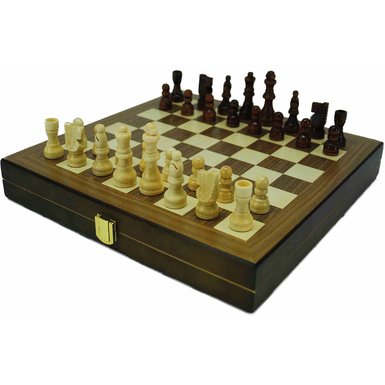 Buffalo Schach, Dame und Backgammon Set