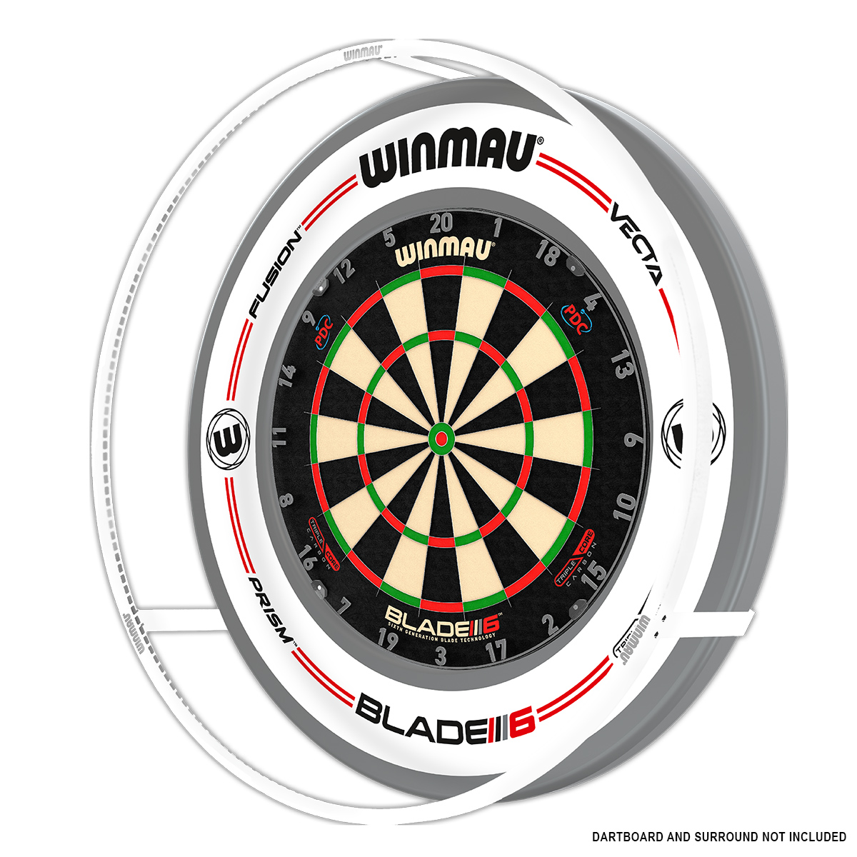 Winmau Plasma Dartboard Licht ICE 