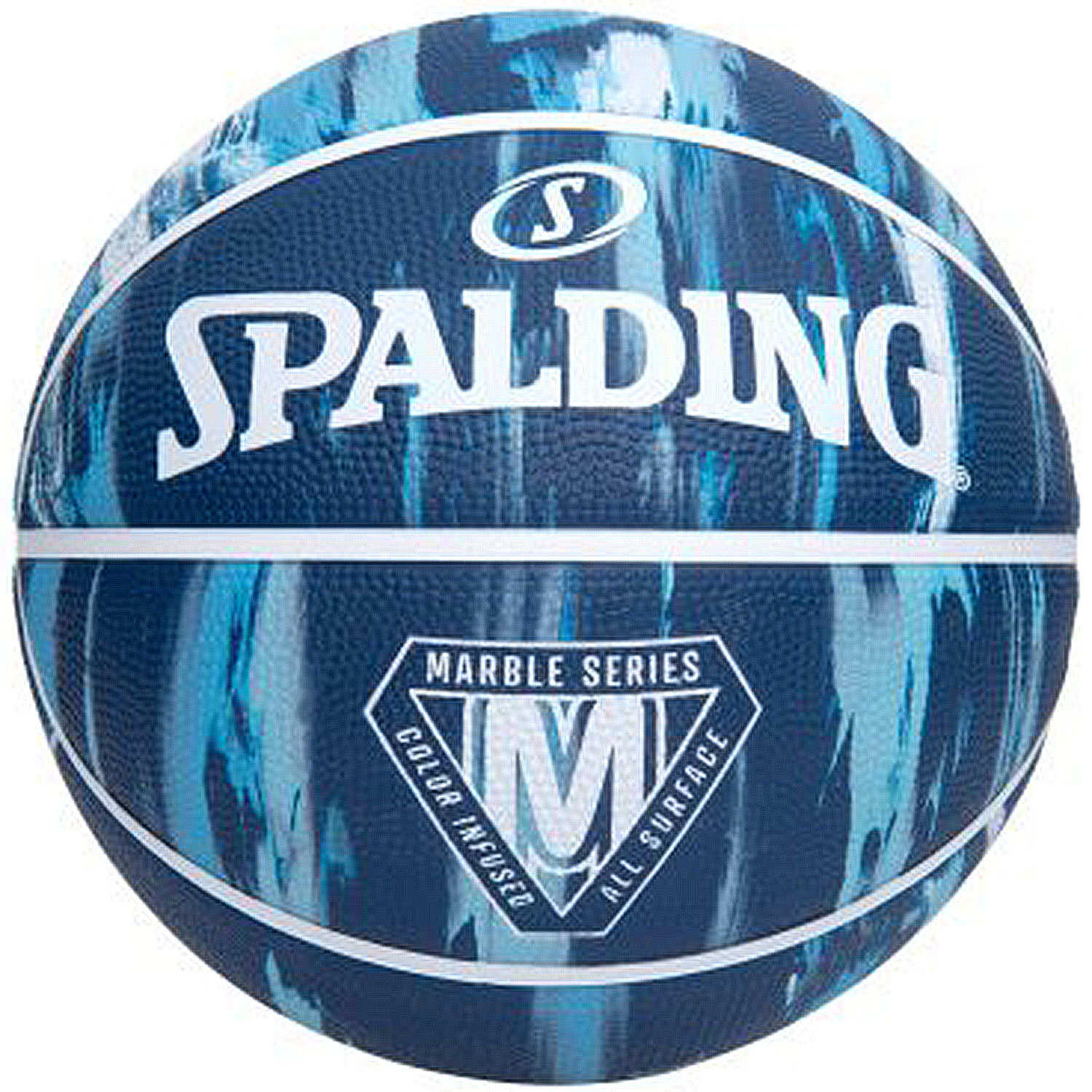 Spalding Marble basketball navy size 7