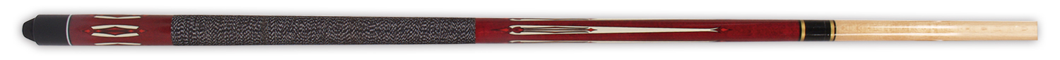 Pole spike hardwood 2-part 145 cm Tycoon red