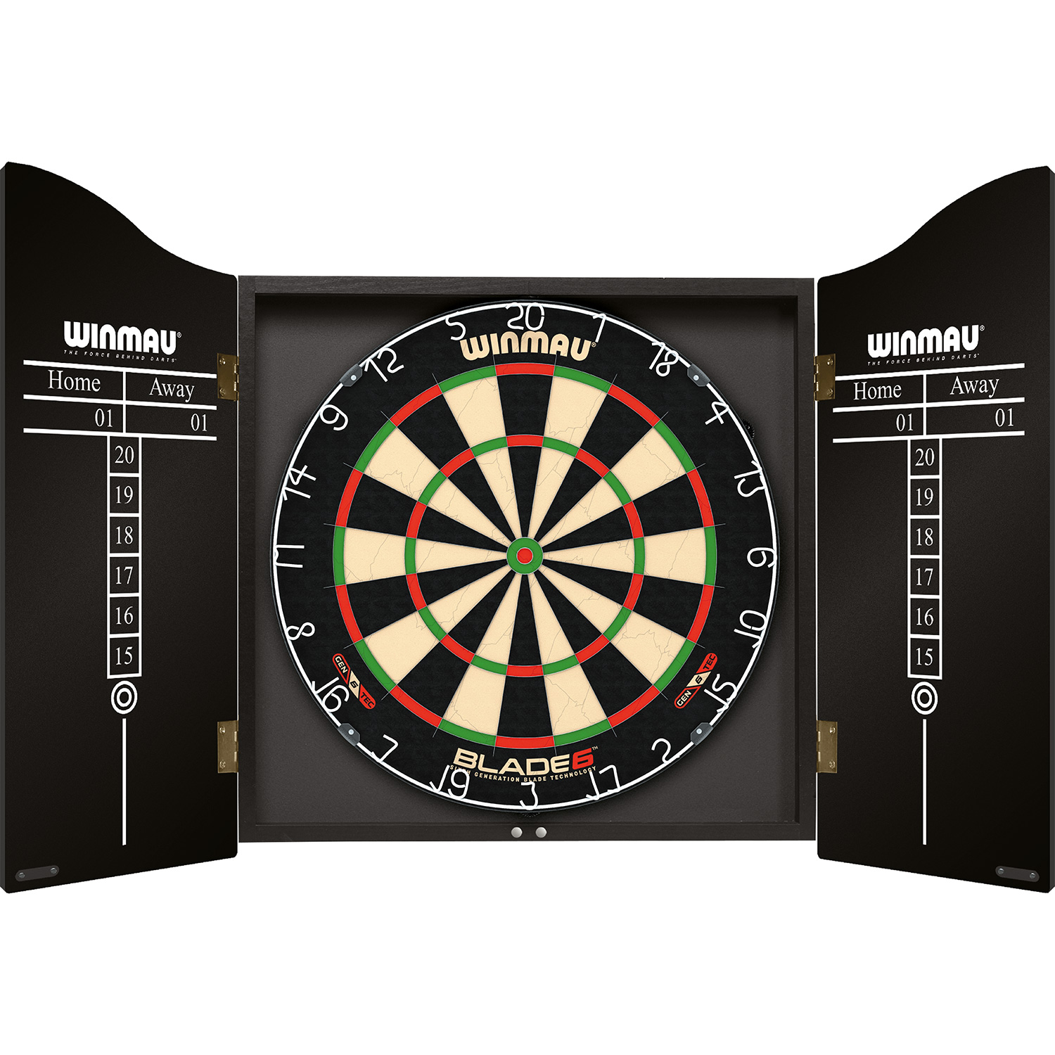 Winmau dart cabinet Blade 6 black (cabinet only)