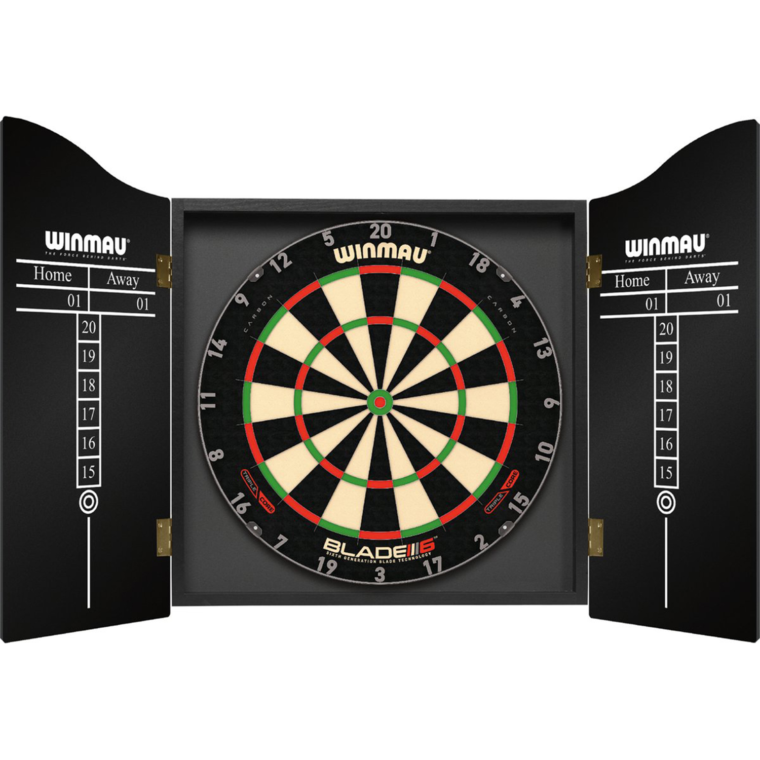 Winmau dart cabinet Pro-Line black