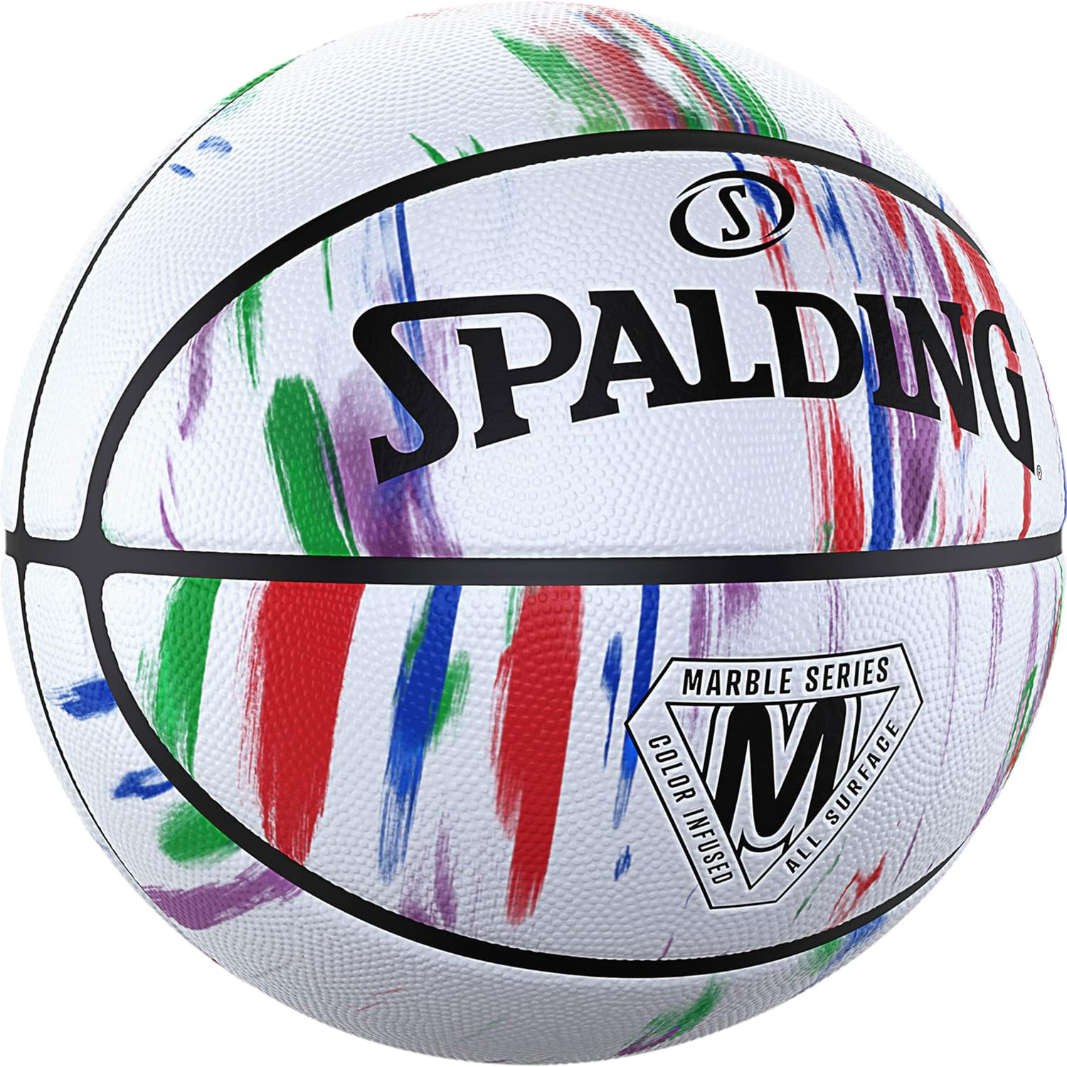 Spalding Marble basketball white size 7