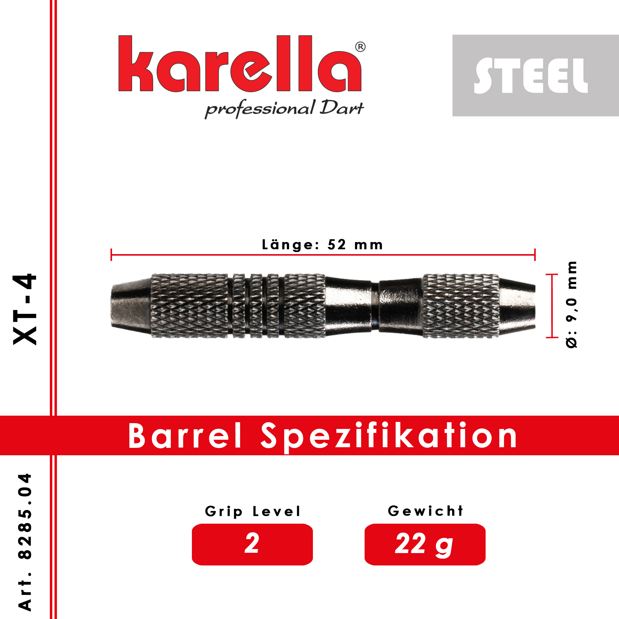 Steeldart Karella XT-4 22g