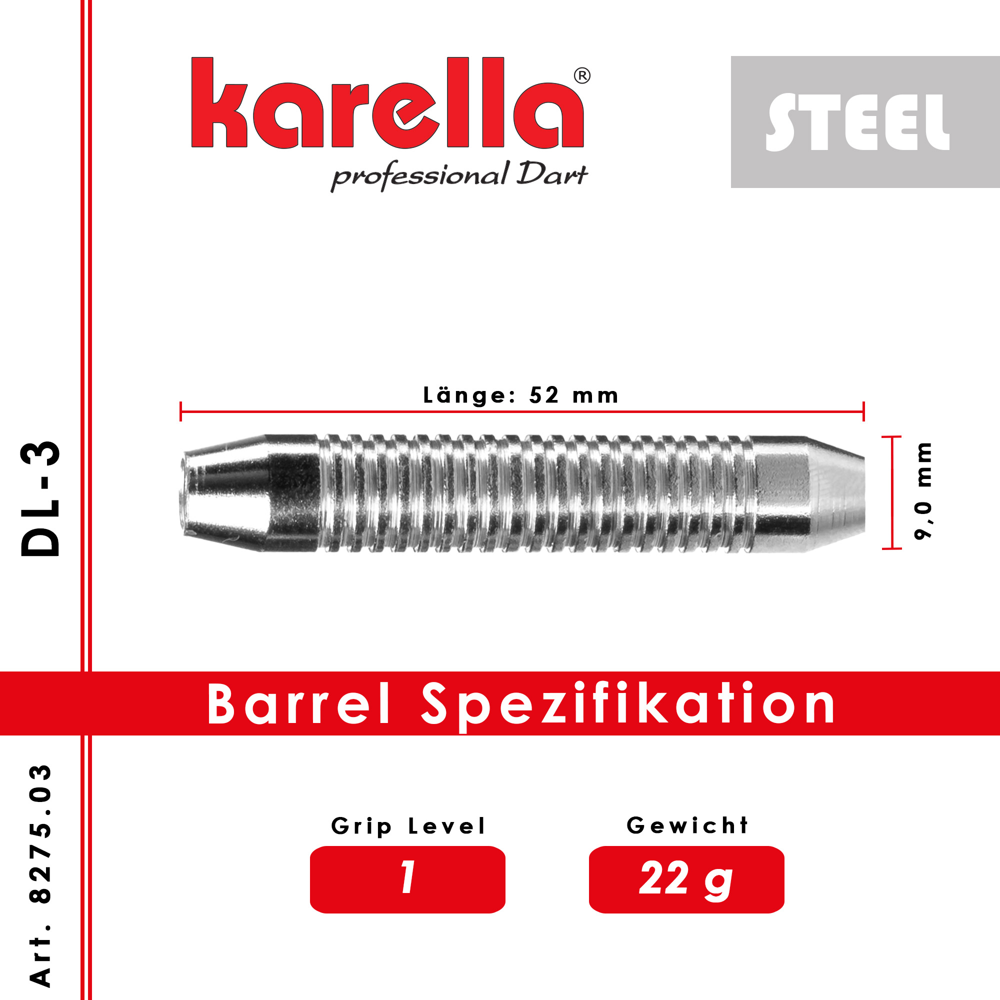 Steelbarrel Karella Deluxe DL-3