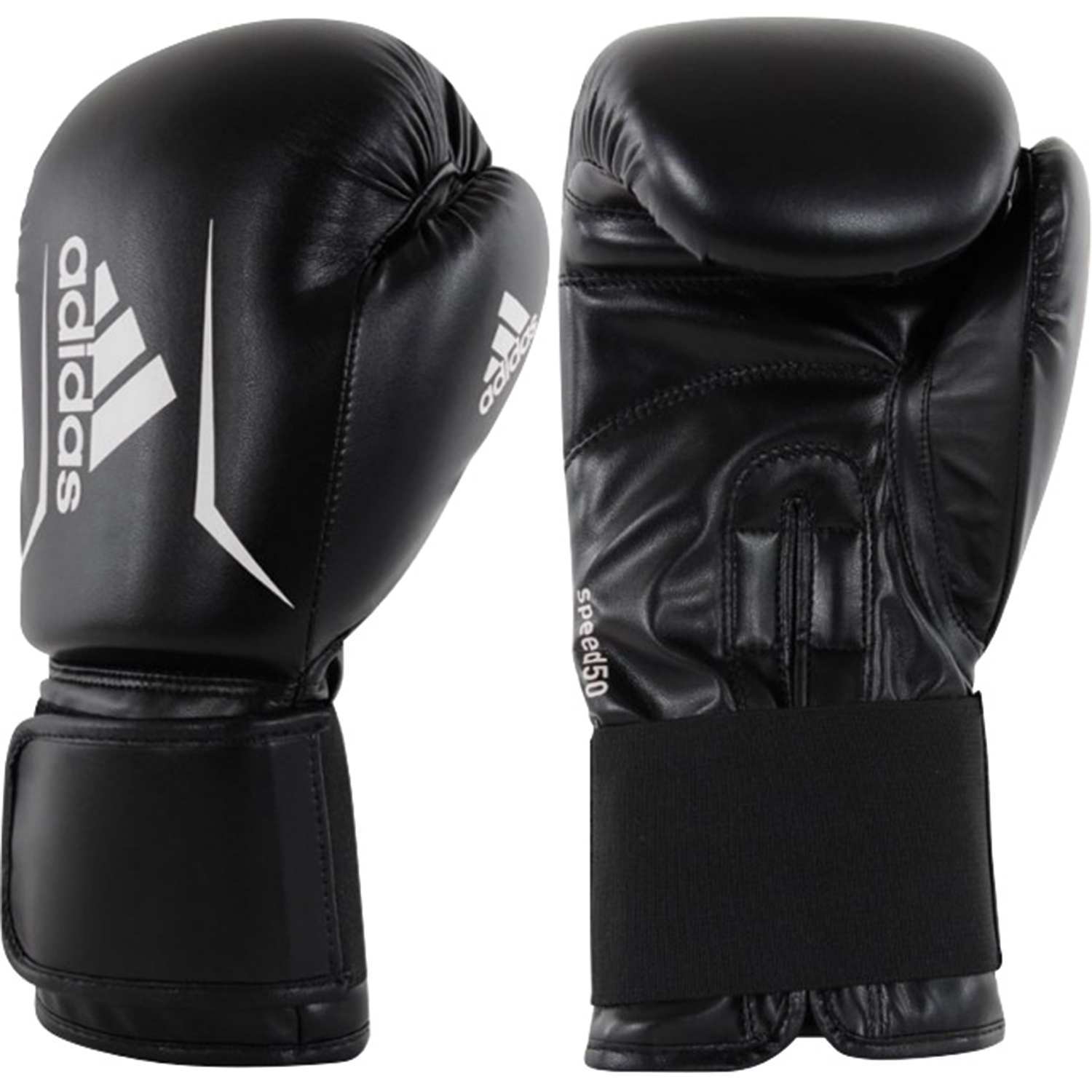 Adidas Speed 50 boxing gloves black/white 14 oz