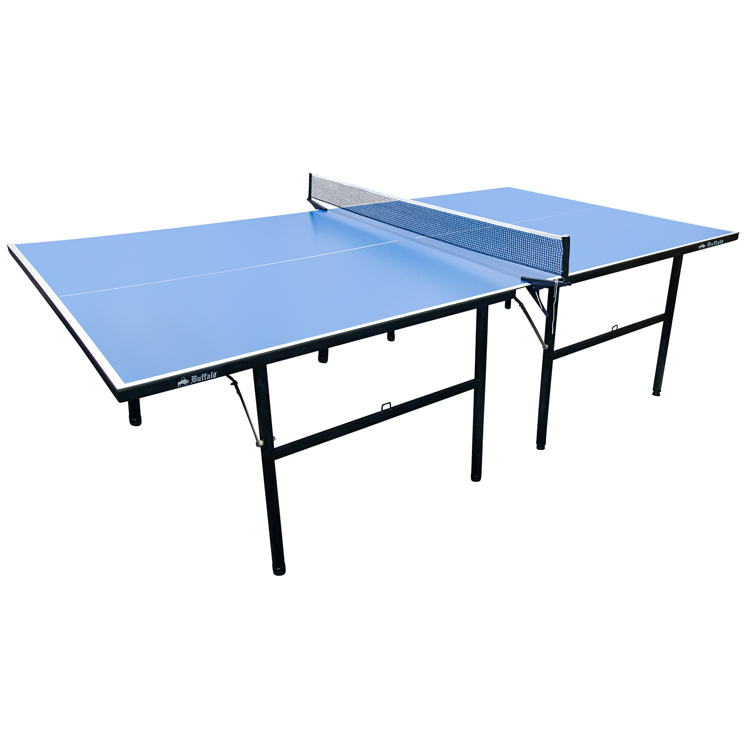 Buffalo Klappbarer Outdoor-Tischtennistisch blau