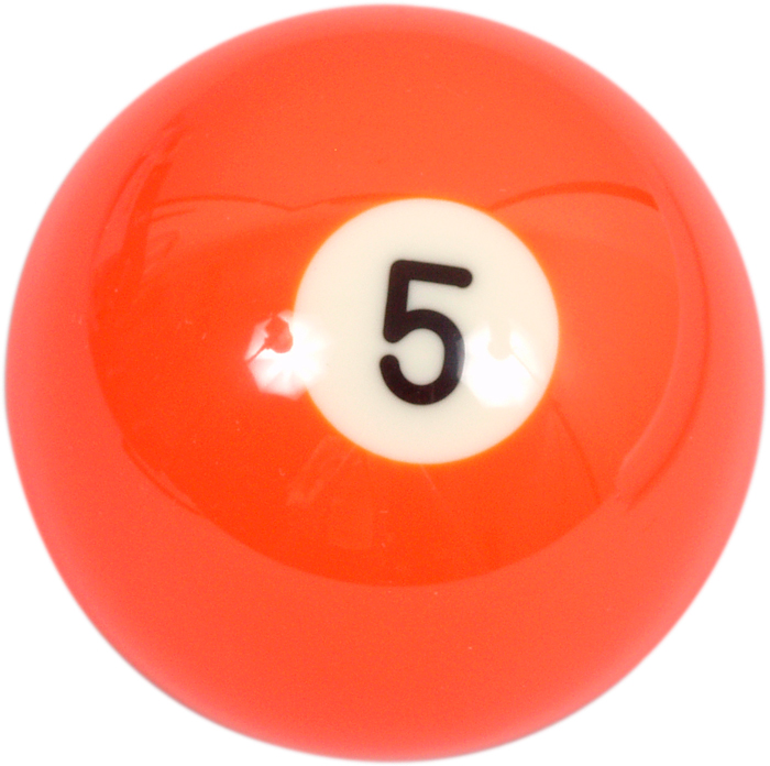 Pool ball Aramith 57.2 mm, no 5
