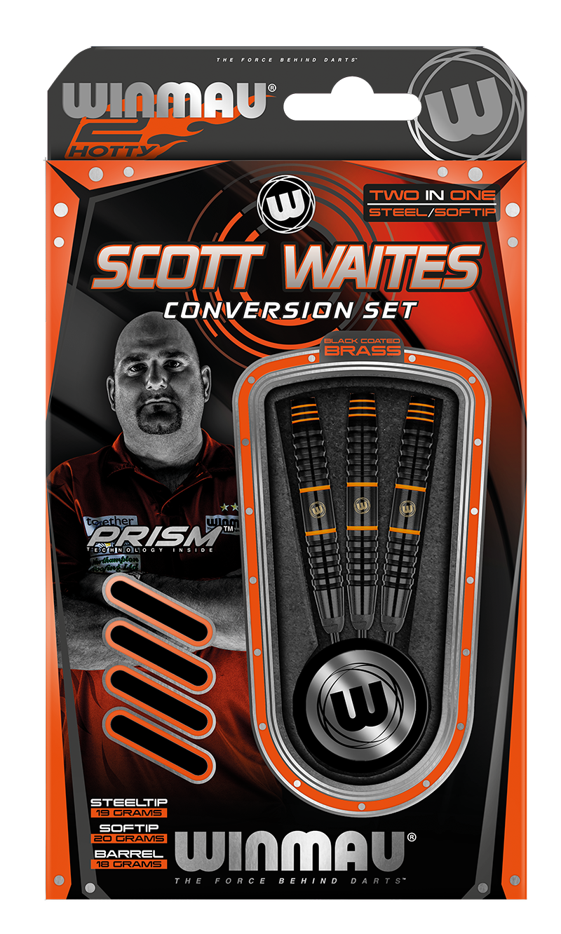 Winmau Scott Waites Steel-/Softdart Conversion Set 1215-20 g