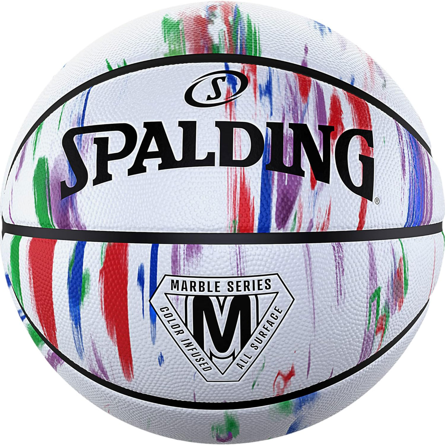 Spalding Marble basketball white size 7