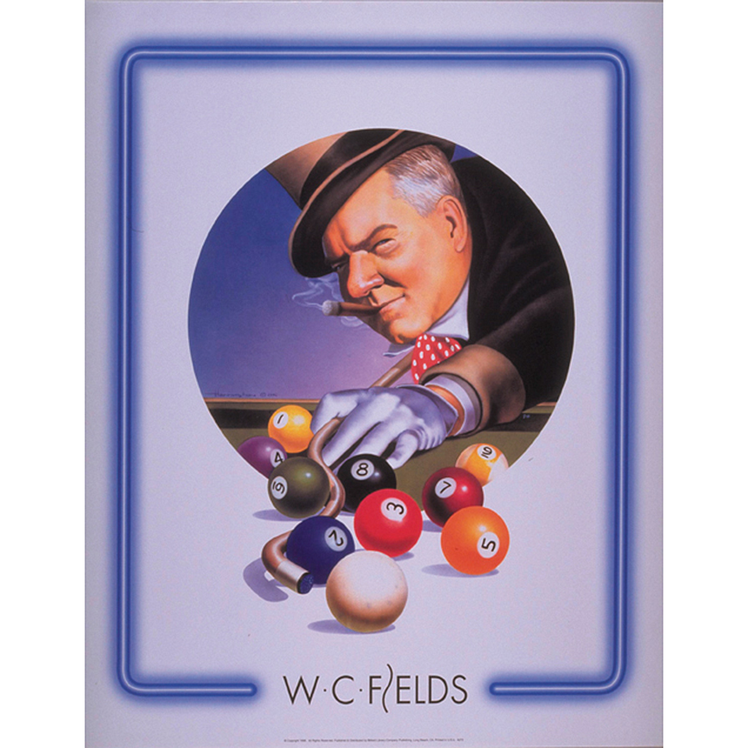 Poster - WC FIELDS TOP HAT 76x61