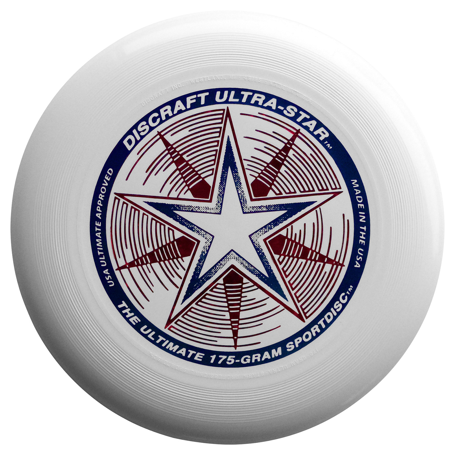 Frisbee Discraft Ultrastar white 175 grams
